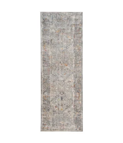 Amer Fairmont FAI-3 Hennasie Silver/Orange Rug 2 ft. 6 in. X 7 ft. 10 in. Runner