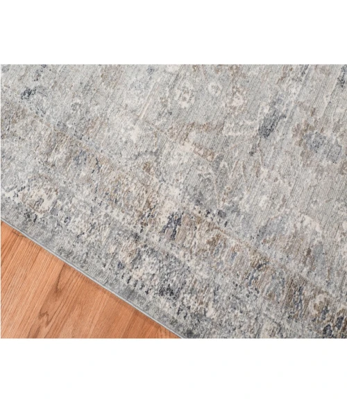Amer Fairmont Cohaug Gray Polyester Blend Area Rug 2'x3'3"