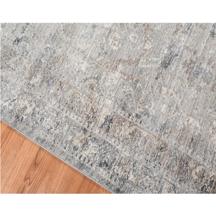 Amer Fairmont Cohaug Gray Polyester Blend Area Rug 3'3"x4'11"