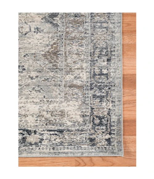 Amer Fairmont Cohaug Gray Polyester Blend Area Rug 2'x3'3"