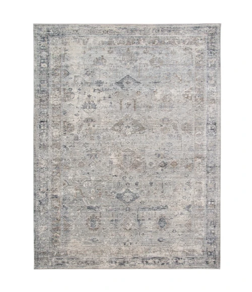 Amer Fairmont Cohaug Gray Polyester Blend Area Rug 2'x3'3"