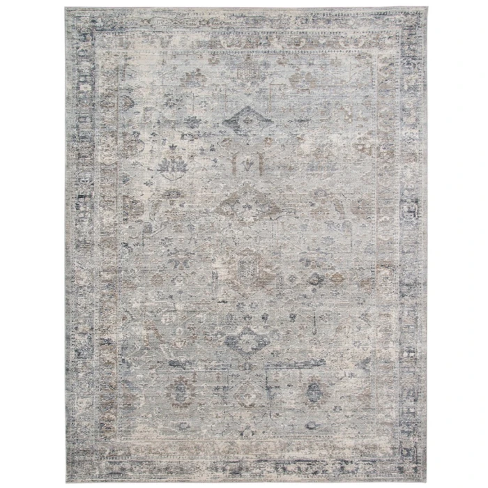 Amer Fairmont Cohaug Gray Polyester Blend Area Rug 3'3"x4'11"
