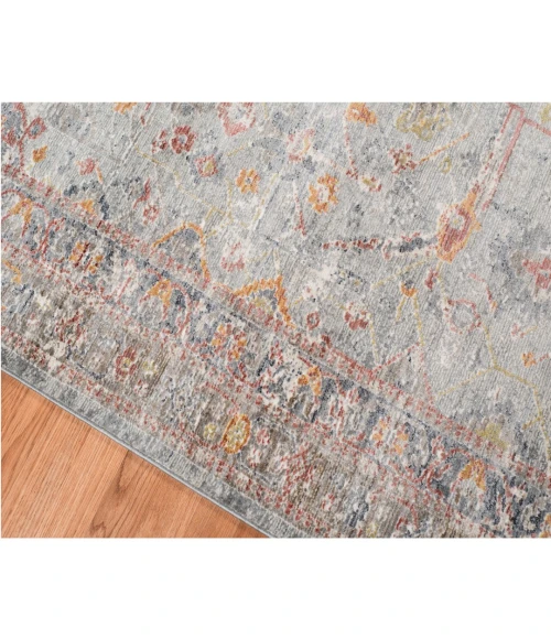 Amer Fairmont Cohaug Red Polyester Blend Area Rug 7'10"x10'10"