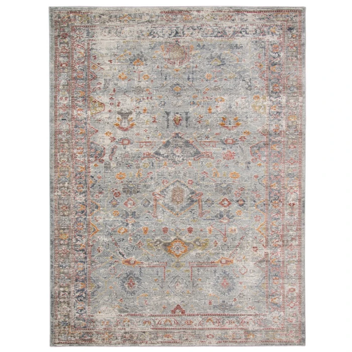 Amer Fairmont Cohaug Red Polyester Blend Area Rug 3'3"x4'11"