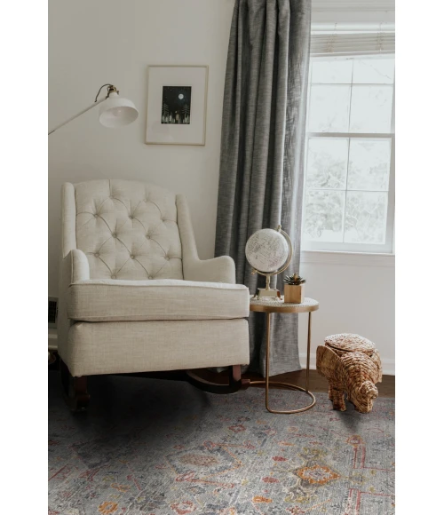 Amer Fairmont Cohaug Red Polyester Blend Area Rug 7'10"x10'10"