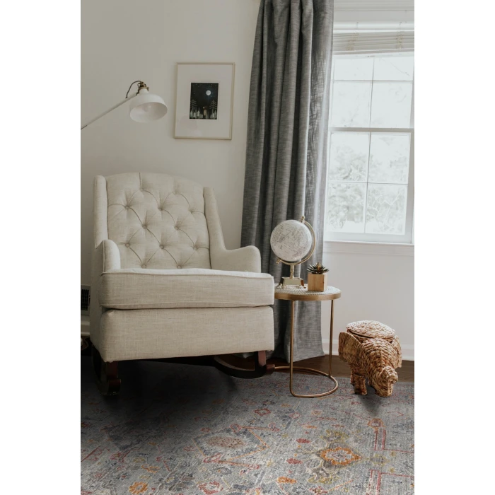 Amer Fairmont Cohaug Red Polyester Blend Area Rug 3'3"x4'11"