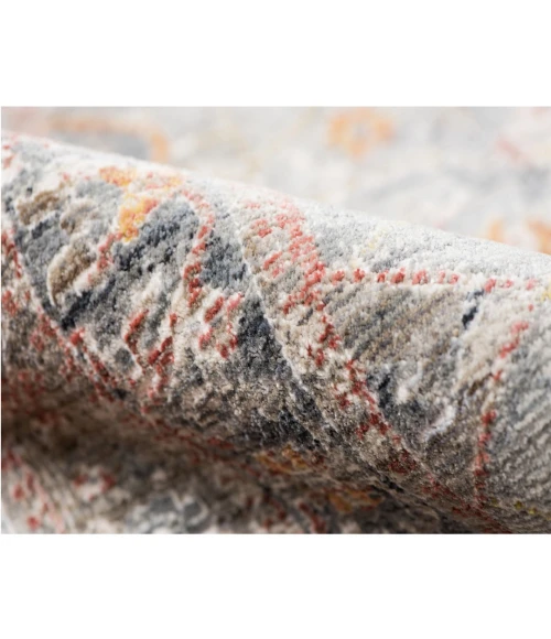 Amer Fairmont Cohaug Red Polyester Blend Area Rug 7'10"x10'10"