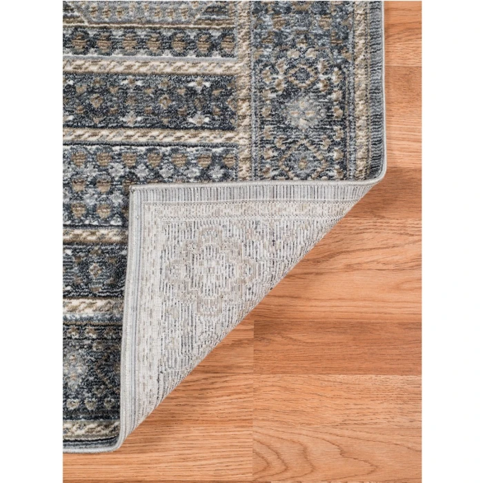 Amer Fairmont Kenseth Charcoal Polyester Blend Area Rug 7'10"x10'10"
