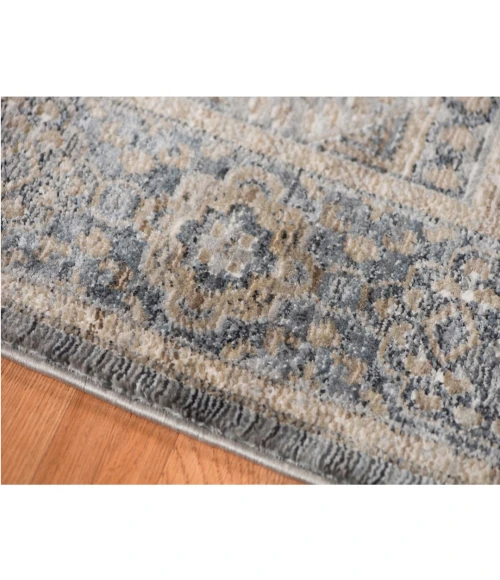 Amer Fairmont Kenseth Charcoal Polyester Blend Area Rug 2'x3'3"