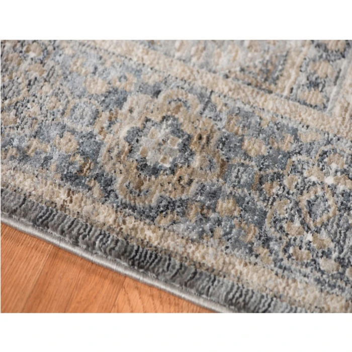 Amer Fairmont Kenseth Charcoal Polyester Blend Area Rug 7'10"x10'10"