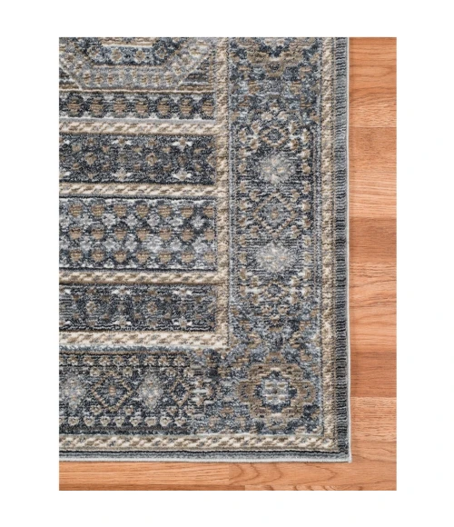 Amer Fairmont Kenseth Charcoal Polyester Blend Area Rug 2'x3'3"