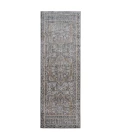 Amer Fairmont Kenseth Charcoal Polyester Blend Runner Rug 2'6"x7'10"