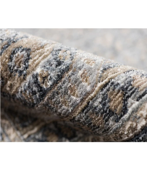 Amer Fairmont Kenseth Charcoal Polyester Blend Area Rug 2'x3'3"