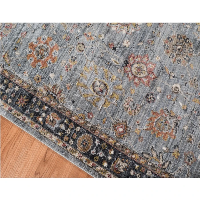 Amer Fairmont Larata Gray Polyester Blend Area Rug 7'10"x10'10"