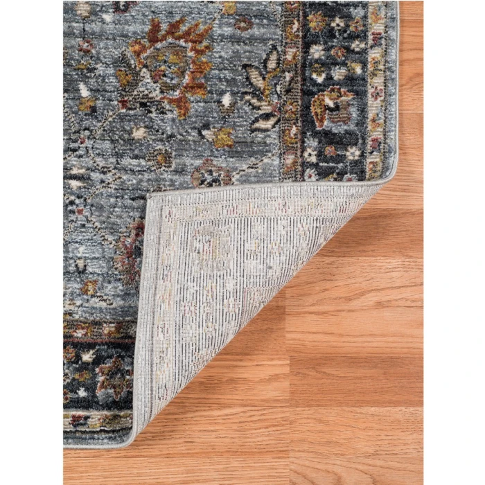 Amer Fairmont Larata Gray Polyester Blend Area Rug 7'10"x10'10"
