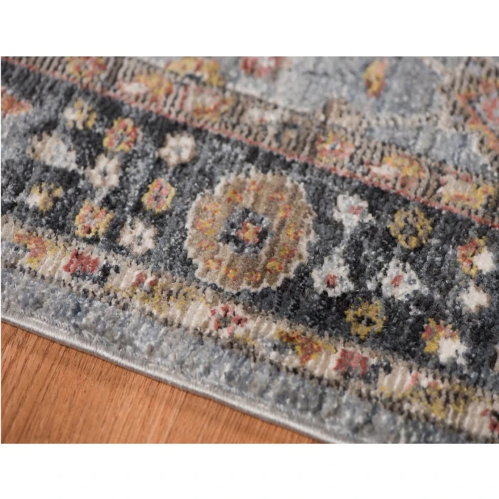 Amer Fairmont Larata Gray Polyester Blend Area Rug 7'10"x10'10"