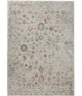 Fairmont Nesty Ivory Floral Polyester Area Rug