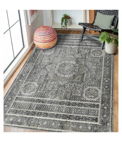 Amer Fairmont Charcoal FAI-6 9ft.3in. x 12ft.3in. Rect. Rug