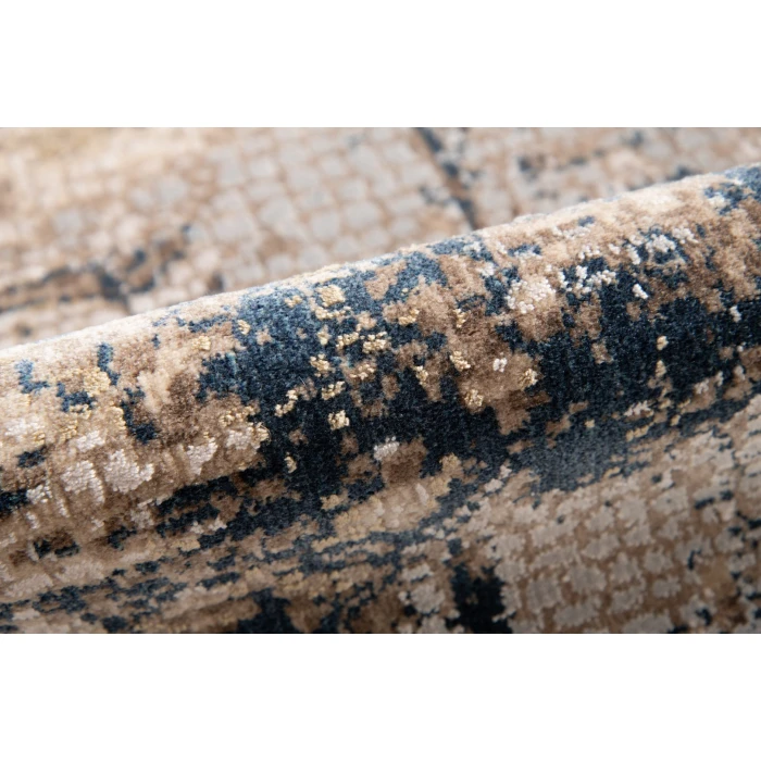 Amer Hamilton Draper Indigo Polyester Blend Area Rug 2'x3'