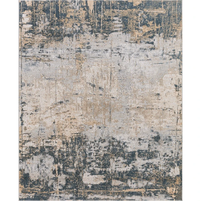 Amer Hamilton Draper Indigo Polyester Blend Area Rug 2'x3'
