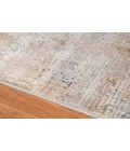 Amer Hamilton Menno Gold Polyester Blend Area Rug 10'3"x14'