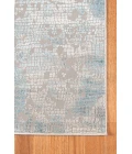 Amer Hamilton Davies Gray/Blue Polyester Blend Area Rug 4'1"x6'
