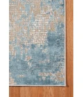 Amer Hamilton Alerra Gold/Blue Polyester Blend Area Rug 7'6"x9'6"