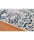 Amer Hamilton Inca Navy/Gold Polyester Blend Area Rug 7'6"x9'6"