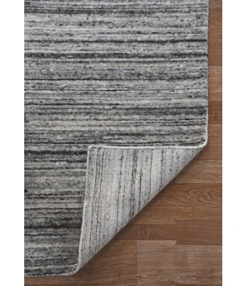 Amer Heaven Lumia Silver Hand-Woven Wool Area Rug 10'x14'