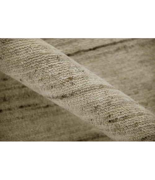 Amer Heaven Lumia Ivory Hand-Woven Wool Area Rug 10'x14'