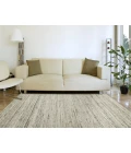 Amer Heaven Lumia Ivory Hand-Woven Wool Area Rug 10'x14'