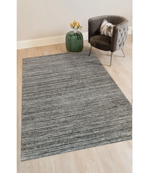 Amer Heaven Lumia Iron Hand-Woven Wool Area Rug 10'x14'