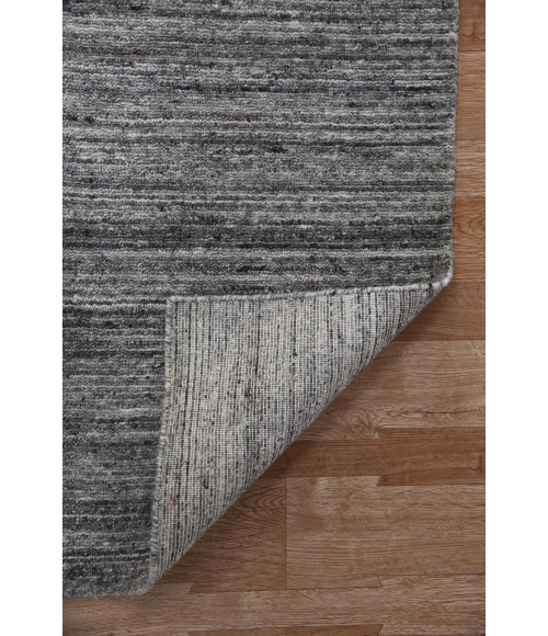 Amer Heaven Lumia Dark Gray Hand-Woven Wool Area Rug 10'x14'