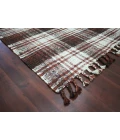Amer Hampton Washito Brick Red Flatweave Jute Area Rug 5'x7'6"
