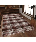 Amer Hampton Washito Brick Red Flatweave Jute Area Rug 5'x7'6"