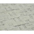 Houston Aliya Natural White Hand-Woven Wool Area Rug