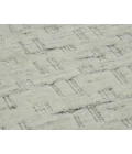 Houston Aliya Natural White Hand-Woven Wool Area Rug