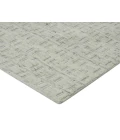 Houston Aliya Natural White Hand-Woven Wool Area Rug