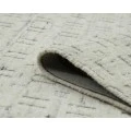 Houston Aliya Natural White Hand-Woven Wool Area Rug