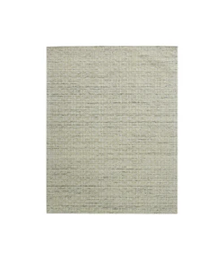 Amer Houston Aliya Beige Hand-Woven Wool Rug 7'9" x 9'9"