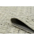 Houston Aliya Beige Hand-Woven Wool Area Rug