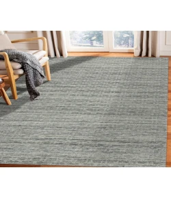 Amer Houston Aliya Light Gray Hand-Woven Wool Rug 8'9" x 11'9"