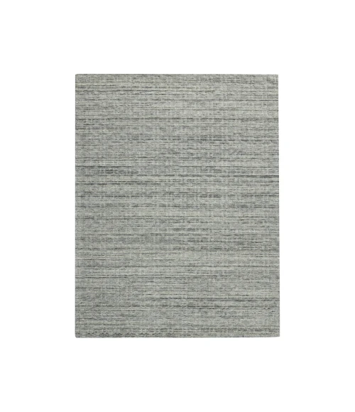 Houston Aliya Light Gray Hand-Woven Wool Area Rug