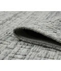Houston Aliya Light Gray Hand-Woven Wool Area Rug