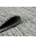 Houston Aliya Light Gray Hand-Woven Wool Area Rug