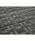 Houston Aliya Dark Gray Hand-Woven Wool Area Rug