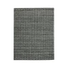 Amer Houston Aliya Dark Gray Hand-Woven Wool Rug 7'9" x 9'9"