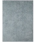 Amer Illustrations Suma Gray/Blue Polyester Shag Area Rug 8'x11'