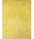 Amer Illustrations Suma Yellow Polyester Shag Area Rug 8'x11'