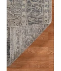 Amer Inara Everly Light Gray Hand-Woven Wool Blend Area Rug 10'x14'